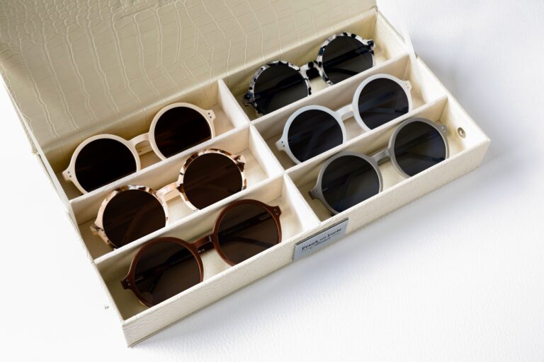 Elegant winter sunglasses